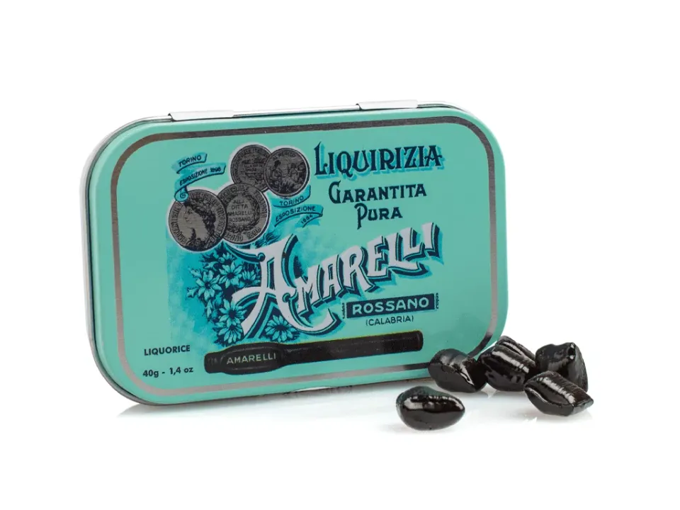 amarelli-liquirizia-pura-medaglie-lakritz-40-g-zuckerfrei image 1