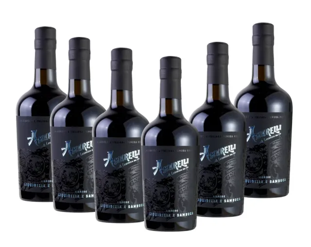 amarelli-birra-e-liquori-lakritz-sambuca-lik-r-6-flaschen-anis image 1