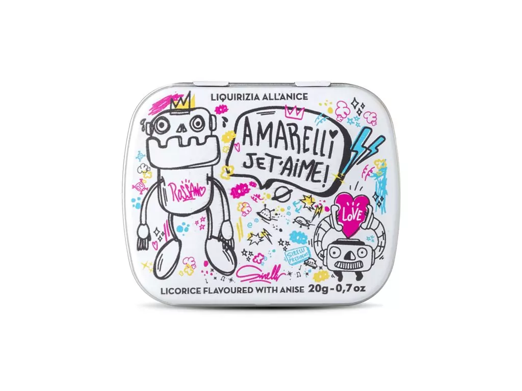 amarelli-je-t-aime-robot-lakritz-geschenkdose image 1