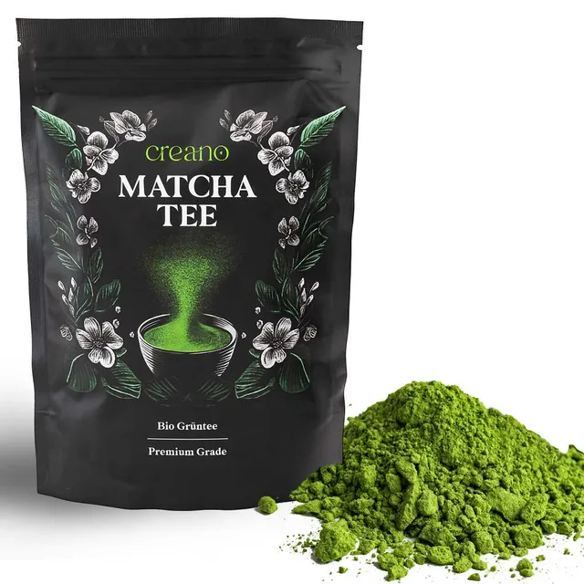 creano-bio-matcha-tee-100g-loses-pulver-gr-n image 1