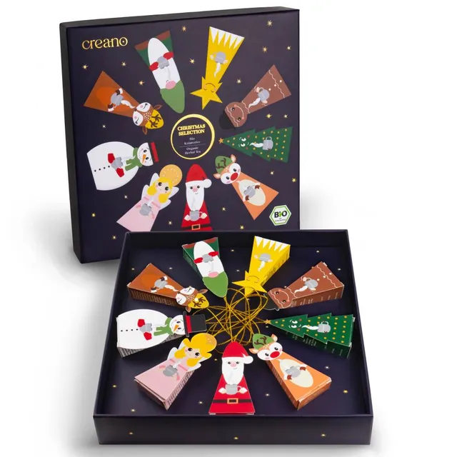 creano-bio-tee-weihnachtstee-9er-set-pyramidenbeutel-bio image 1