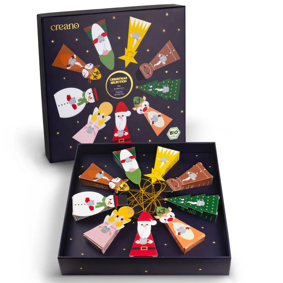 creano-bio-tee-weihnachtstee-9er-set-pyramidenbeutel-bio image 1