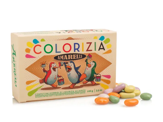 amarelli-colorizia-anis-lakritzdragees-100-g-dragiert image 1