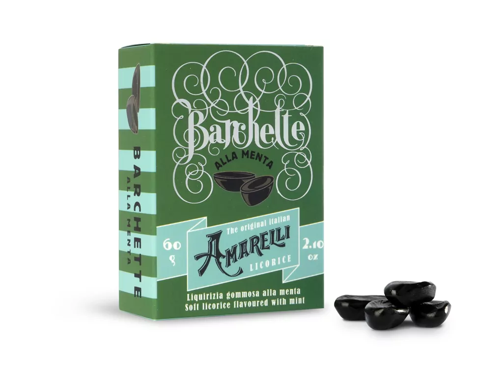 amarelli-liquirizia-aromatizzata-barchette-lakritz-minze-60-g image 1