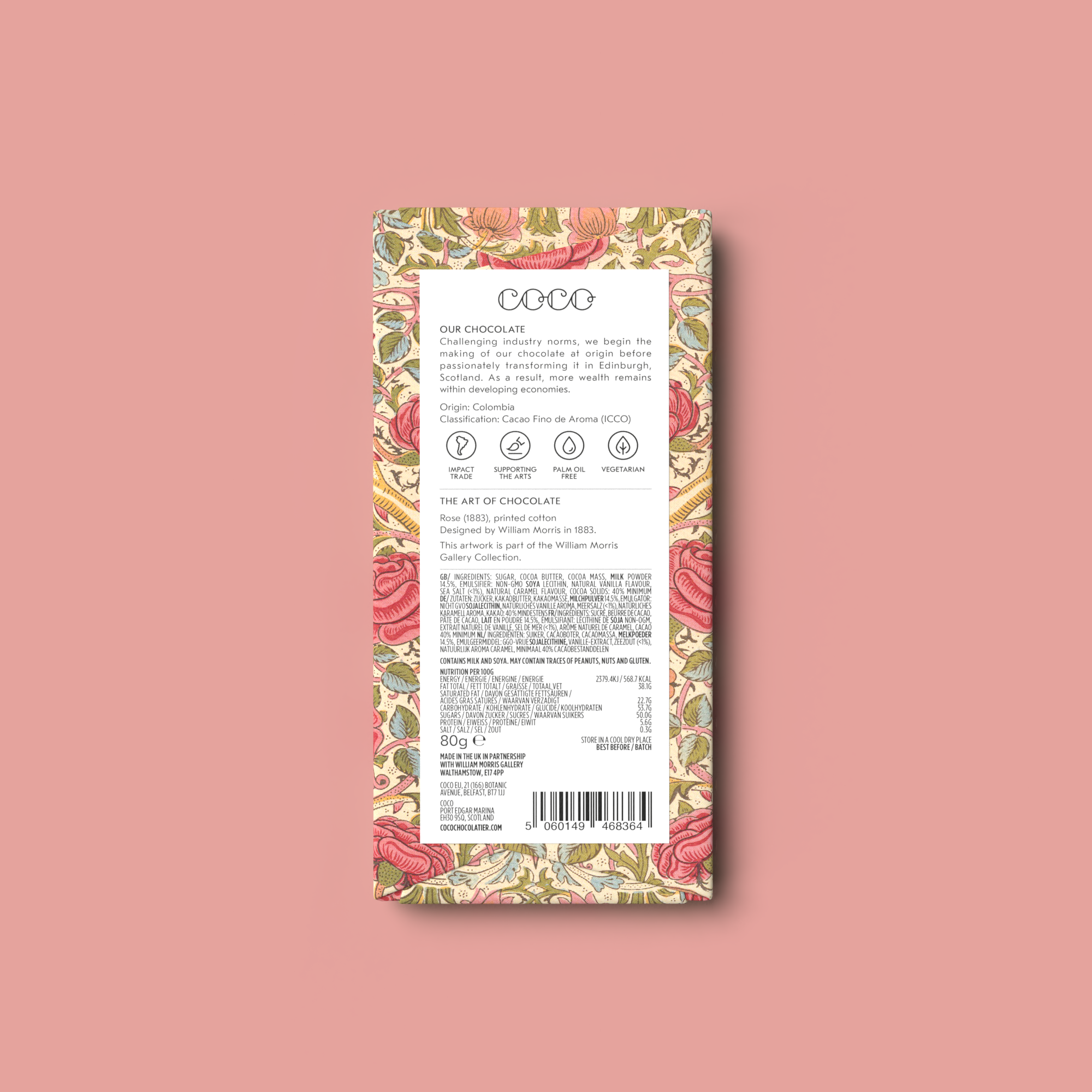 coco-chocolatier-chocolate-bars-salted-caramel-milch-tafel-80g image 2