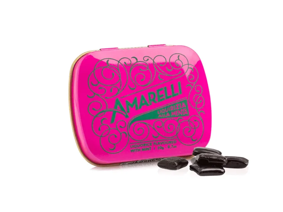amarelli-liquirizia-aromatizzata-magenta-lakritz-minze-20-g image 1