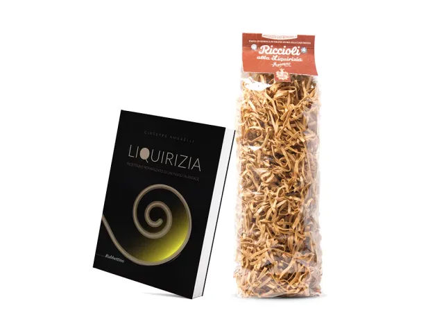 amarelli-gastronomia-book-riccioli-kochbuch-lakritz-set image 1