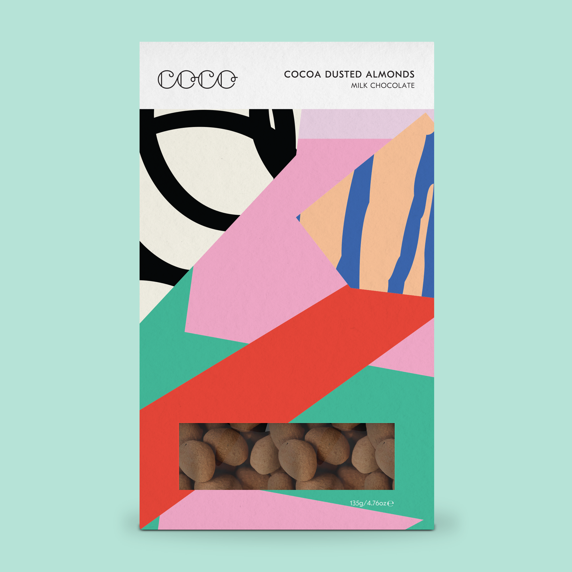 coco-chocolatier-fruit-nut-cocoa-dusted-almonds-135g-mandeln image 1