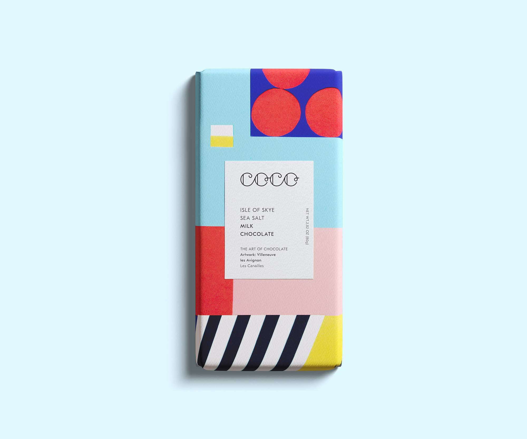 coco-chocolatier-isle-of-skye-vollmilchschokolade-80g-meersalz image 1