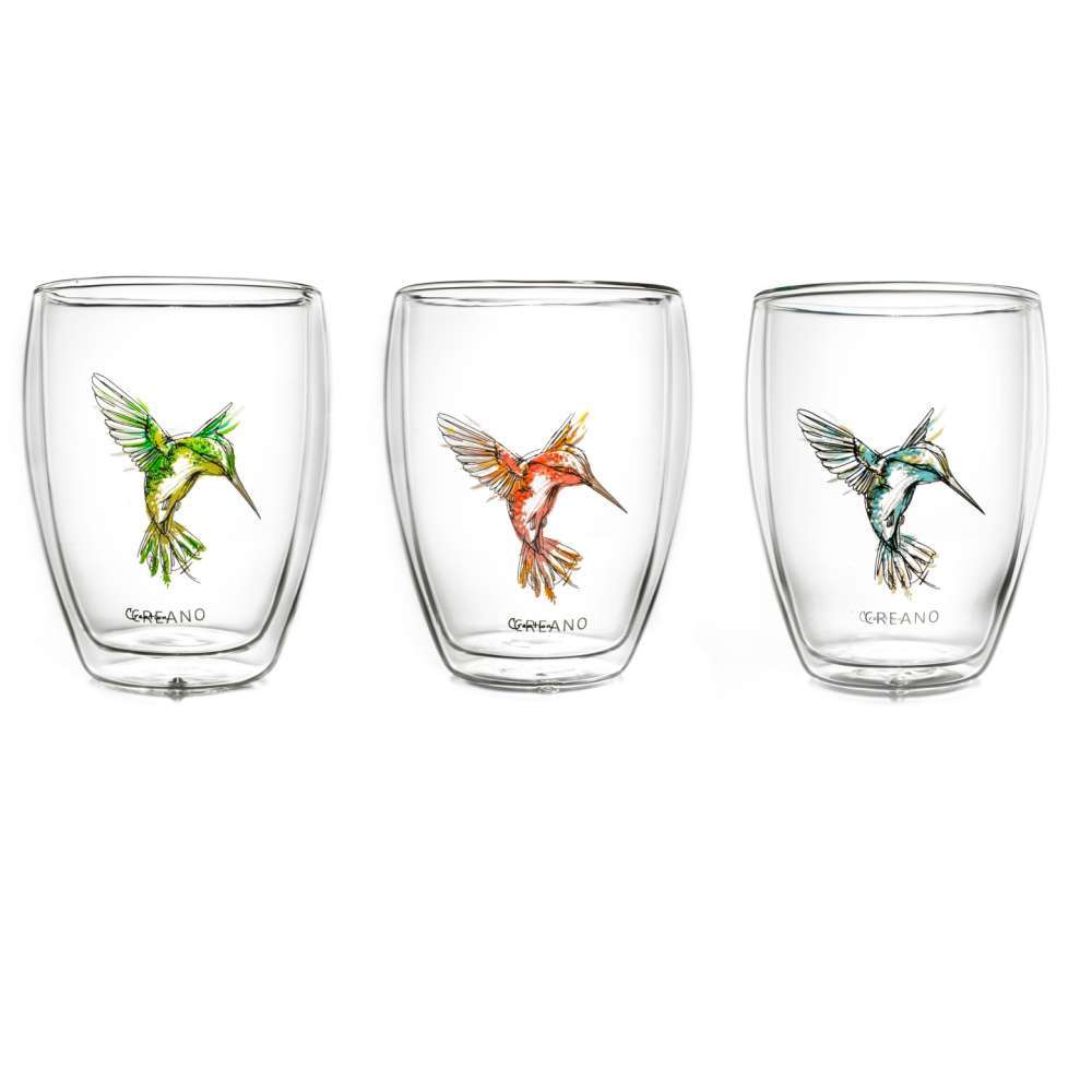 creano-hummi-thermoglas-250ml-3er-set-kolibri image 1
