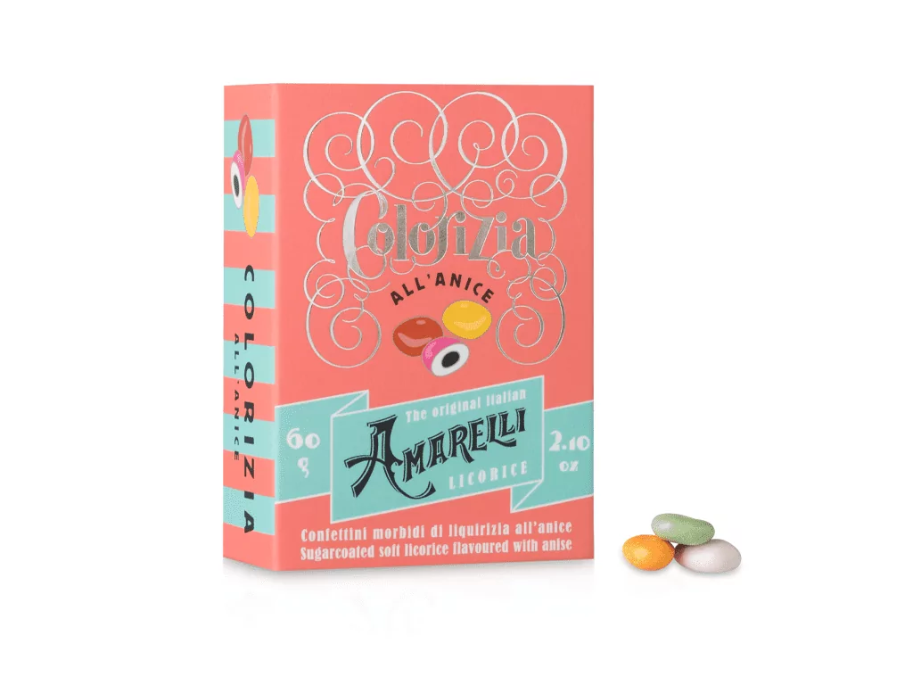 amarelli-colorizia-lakritzdragees-anis-60g image 1