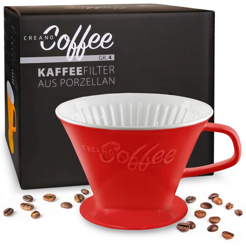 creano-kaffeefilter-porzellan-gr-4-rot-handfilter image 1