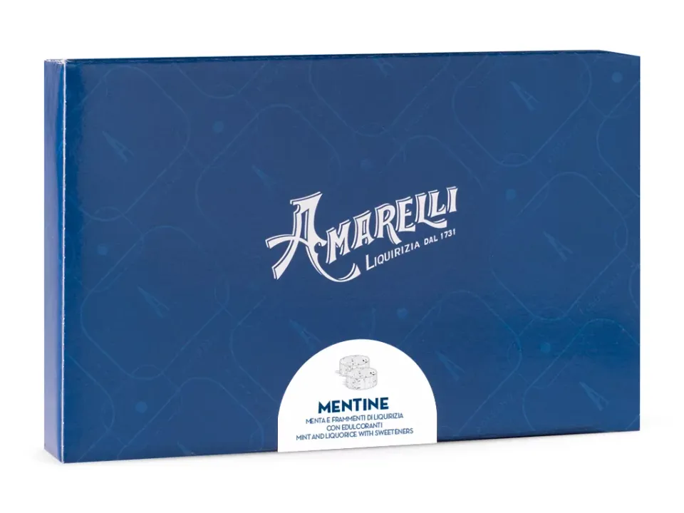 amarelli-liquirizia-aromatizzata-menthe-lakritz-minze-500g image 1