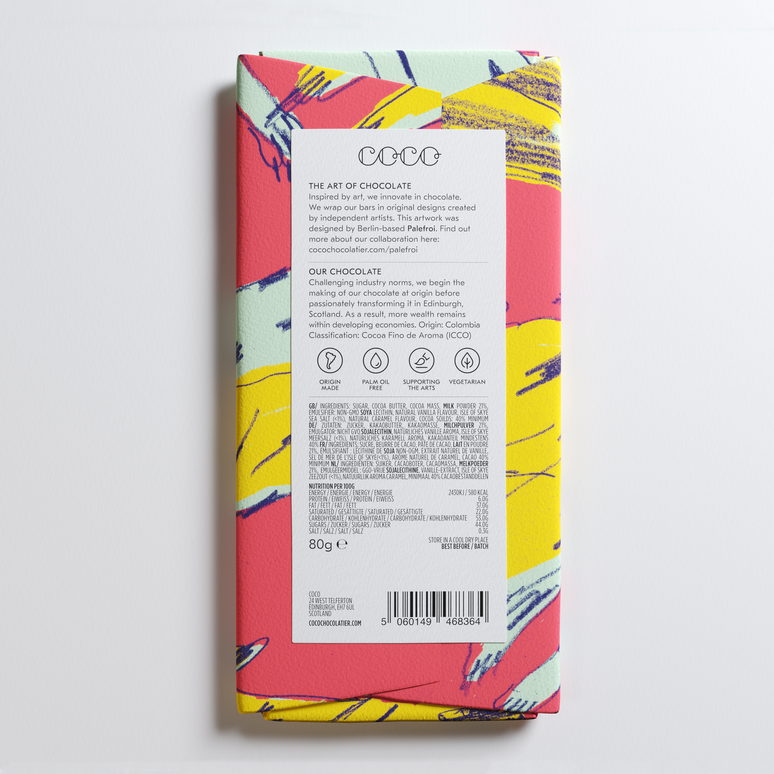 coco-chocolatier-salted-caramel-milchschokolade-80-g-ohne-palm-l image 4