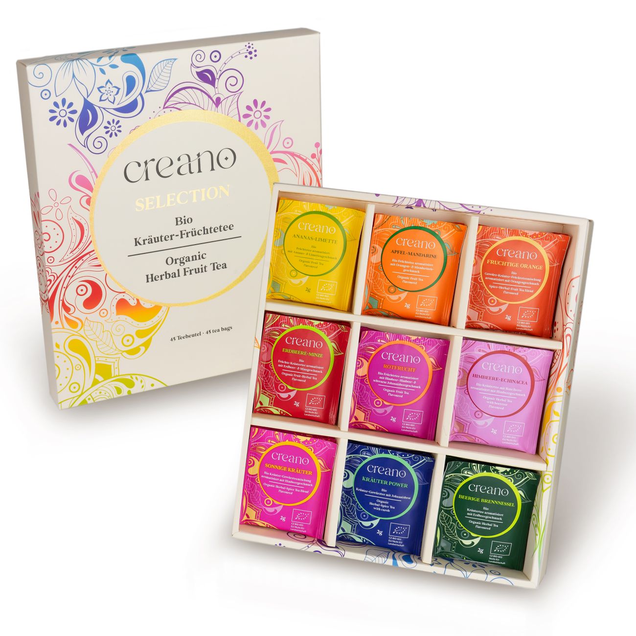 creano-bio-tee-45er-mix-fr-chtetee-kr-utertee-9-sorten image 1