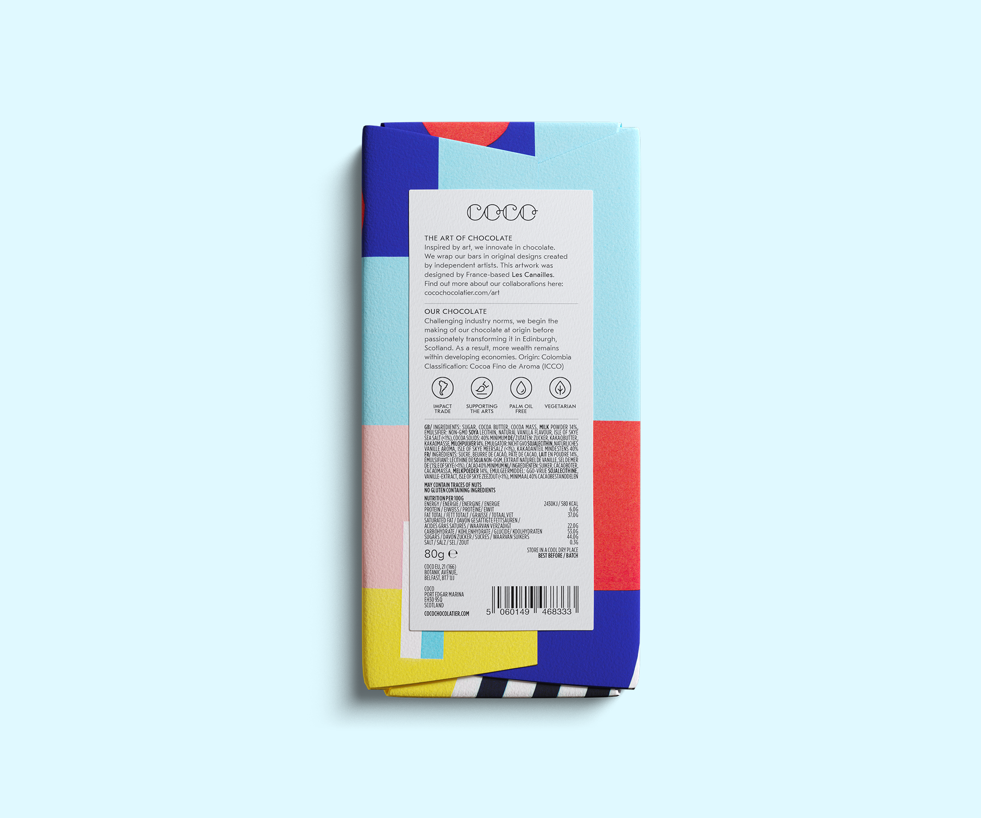 coco-chocolatier-isle-of-skye-vollmilchschokolade-80g-meersalz image 4