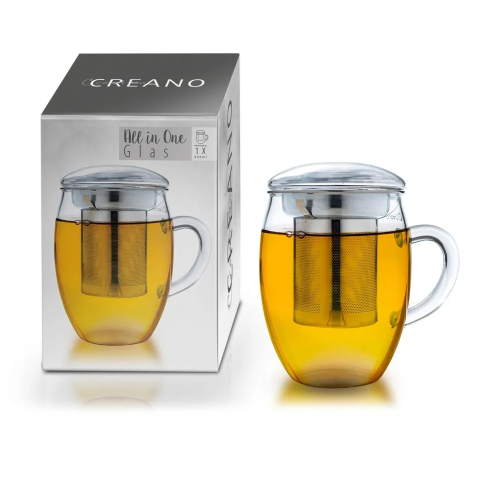 creano-all-in-one-teeglas-400ml-1er-set-mit-sieb-und-deckel image 1