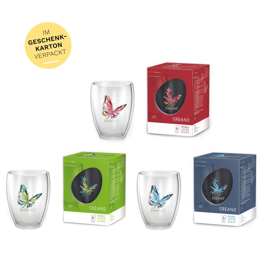 creano-colourfly-thermoglas-250ml-3er-set-schmetterling image 5