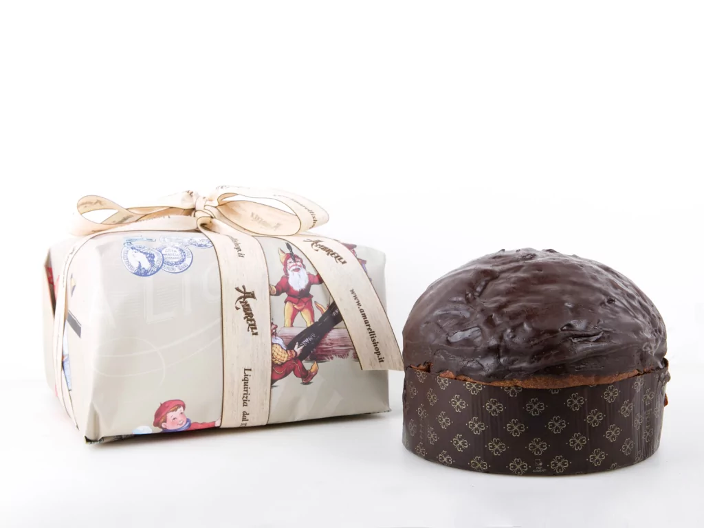 amarelli-gastronomia-panettone-kuchen-schoko-lakritz-1kg image 2