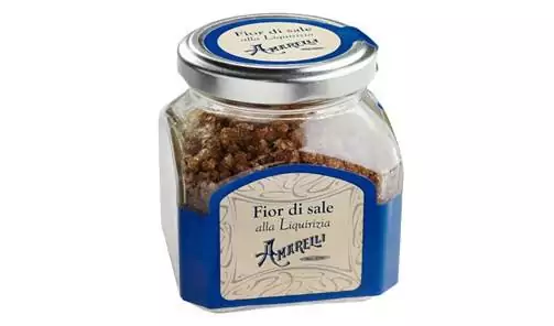 amarelli-gastronomia-fleur-de-sel-lakritzsalz-150-g image 2