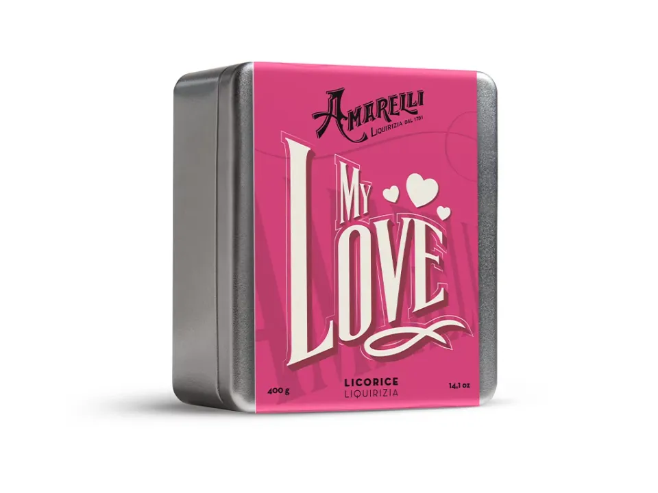amarelli-idee-regalo-silver-box-lakritz-mischung-400-g image 1