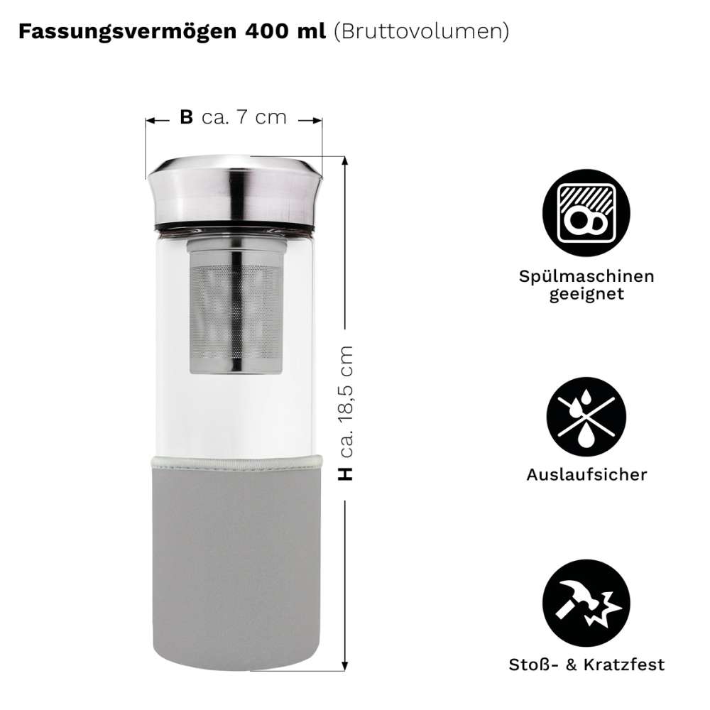 creano-teamaker-teebereiter-400ml-schwarz-to-go-mit-sieb image 2