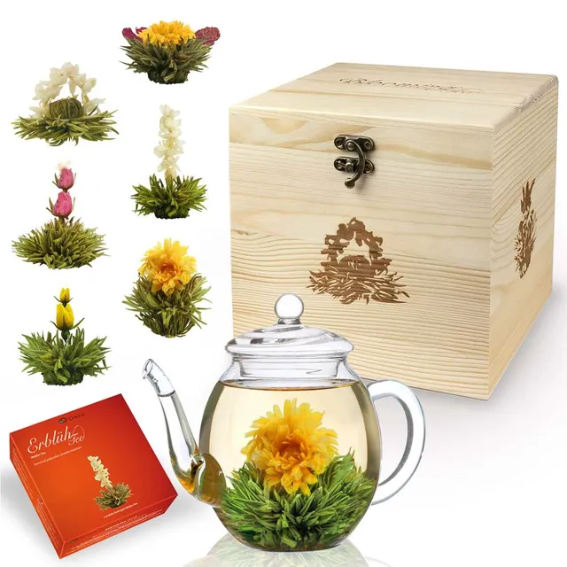 creano-erbl-htee-wei-tee-6er-set-mit-kanne-500ml image 1