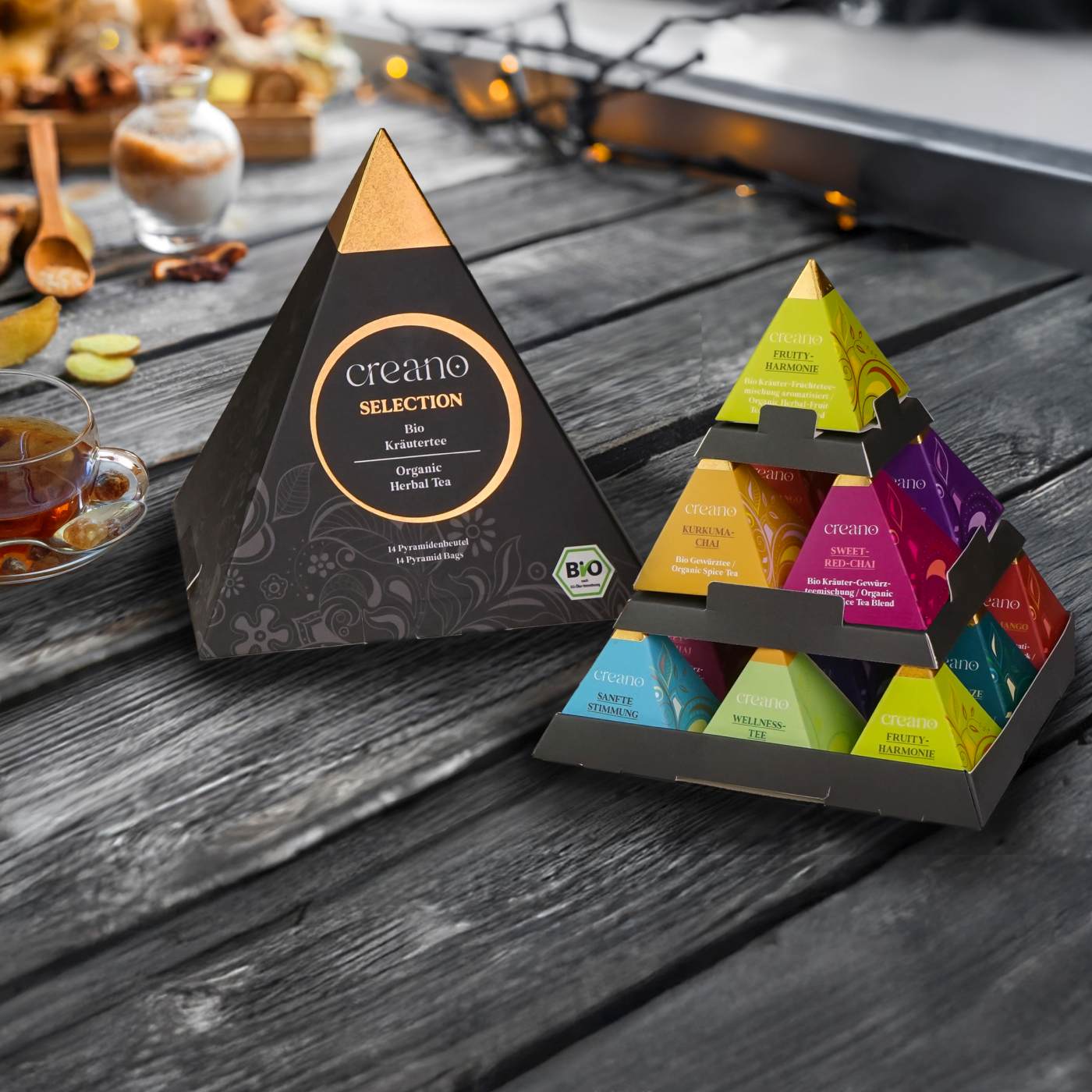 creano-bio-tee-pyramide-kr-utertee-geschenkset-14er-beutel image 2