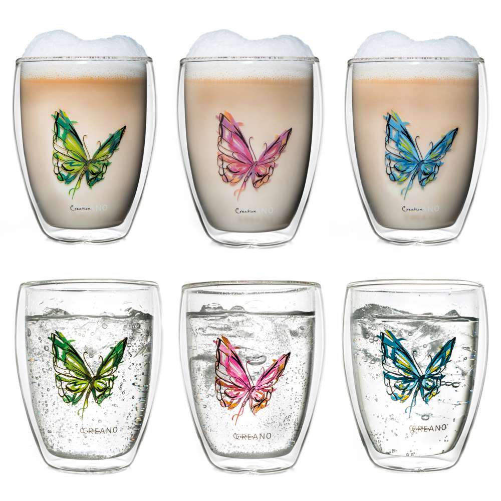 creano-colourfly-thermogl-ser-250ml-6er-set-schmetterling image 1
