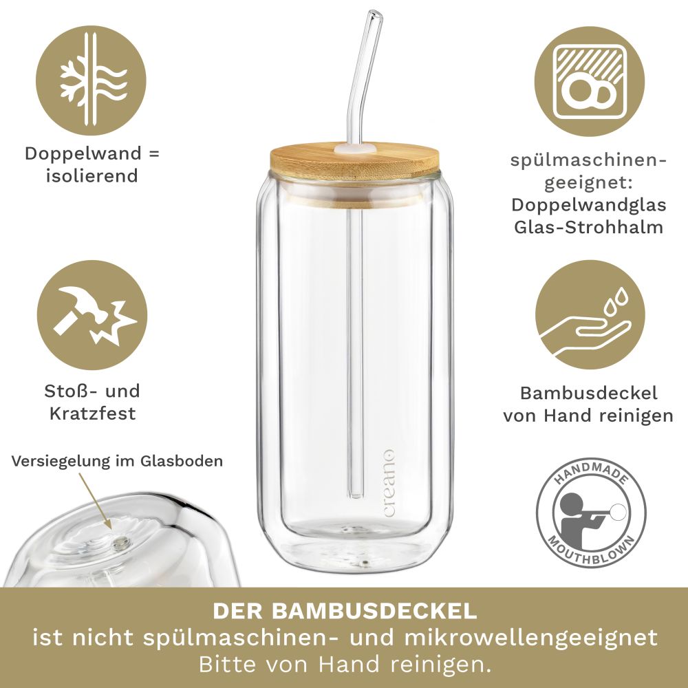 creano-thermo-trinkglas-360ml-mit-bambusdeckel-strohhalm image 7