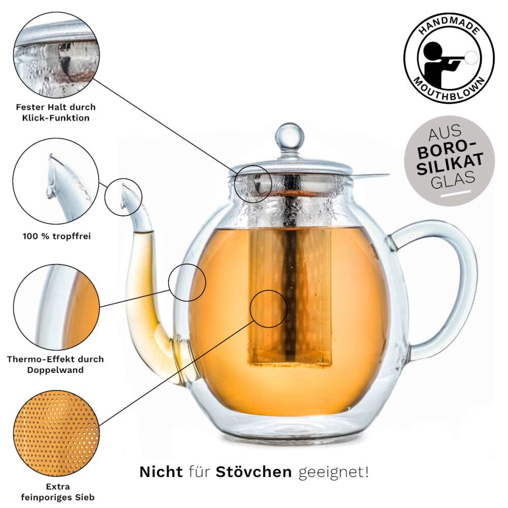 creano-thermo-teekanne-glas-1-4l-doppelwandig-mit-filter image 4