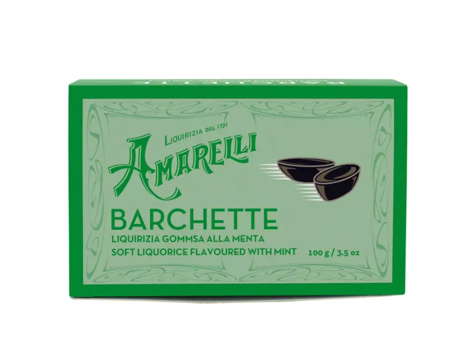 amarelli-barchette-menta-lakritz-minze-100g image 1
