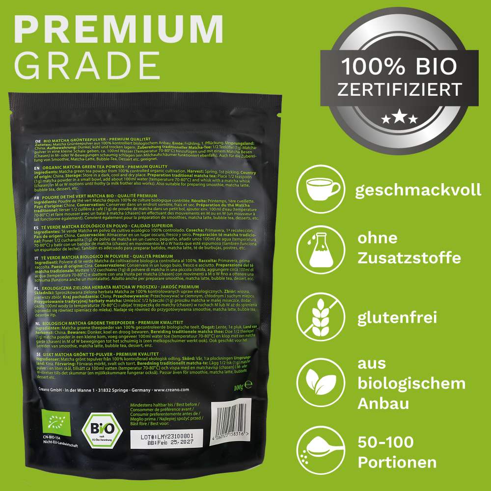 creano-bio-matcha-tee-100g-loses-pulver-gr-n image 7