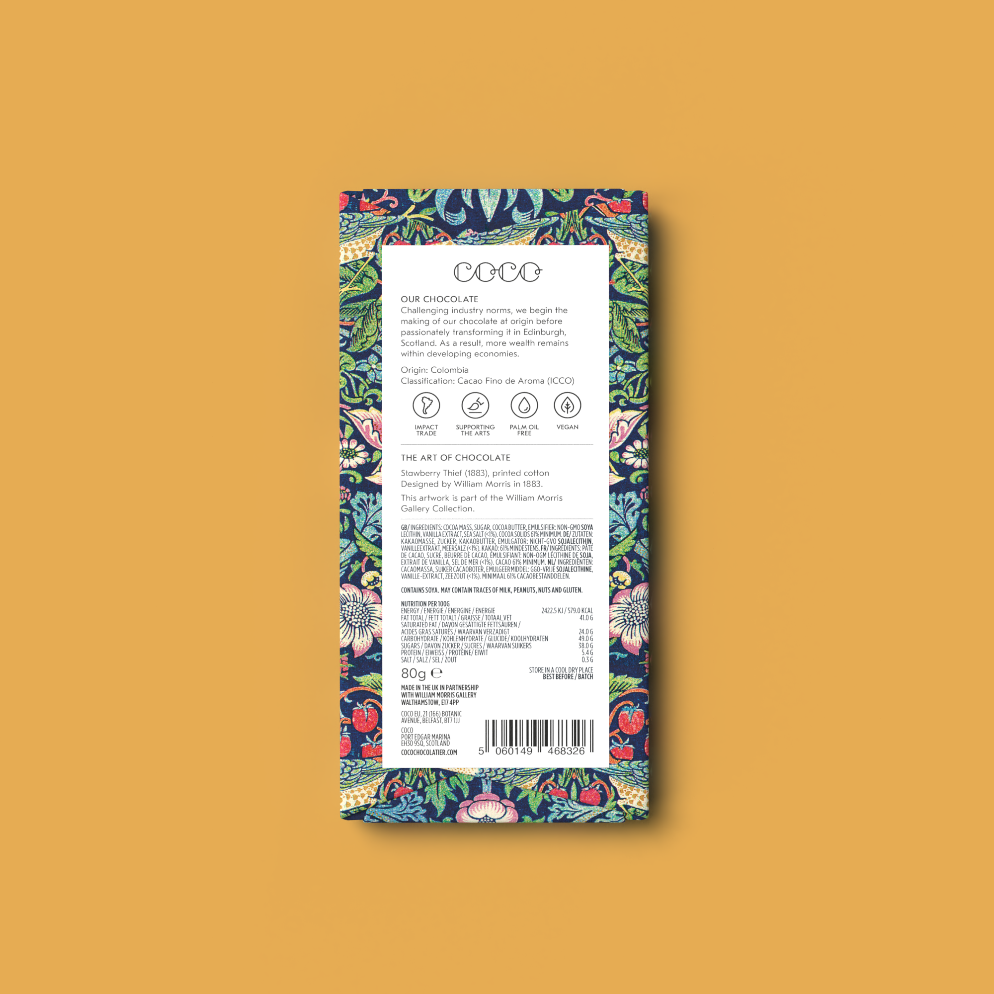 coco-chocolatier-chocolate-bars-sea-salt-dark-chocolate-william-morris-schokolad image 2
