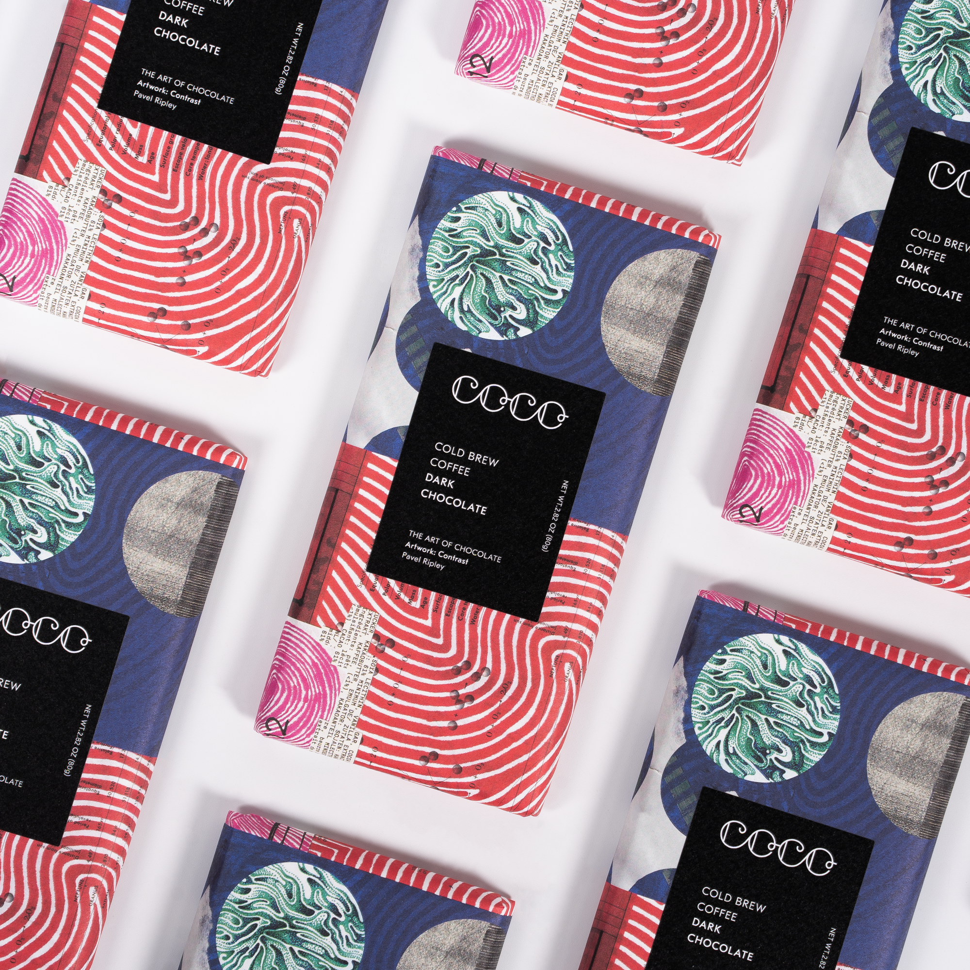 coco-chocolatier-chocolate-bars-cold-brew-coffee-tafel-80g-vegan image 3