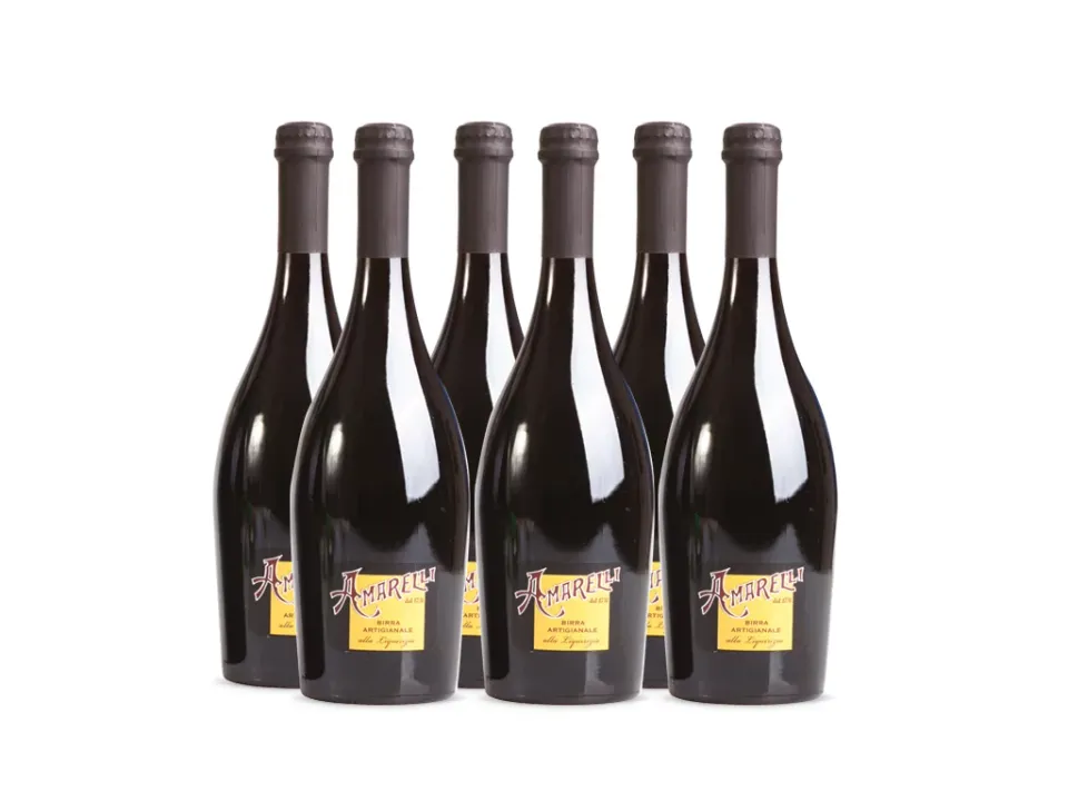 amarelli-birra-e-liquori-dunkles-bier-lakritzbier-6-flaschen image 1