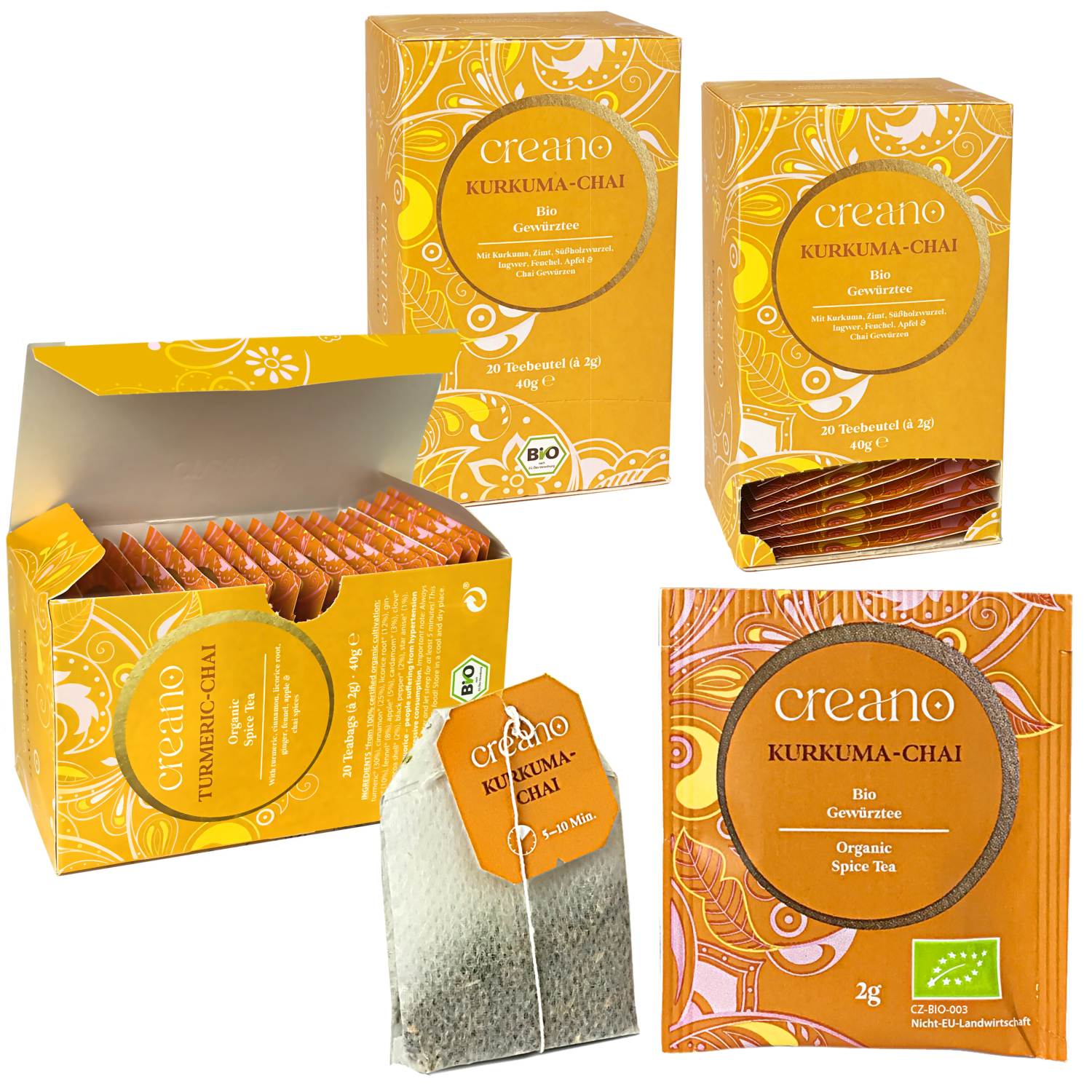 creano-bio-tee-kurkuma-chai-gew-rztee-60er-pack image 1