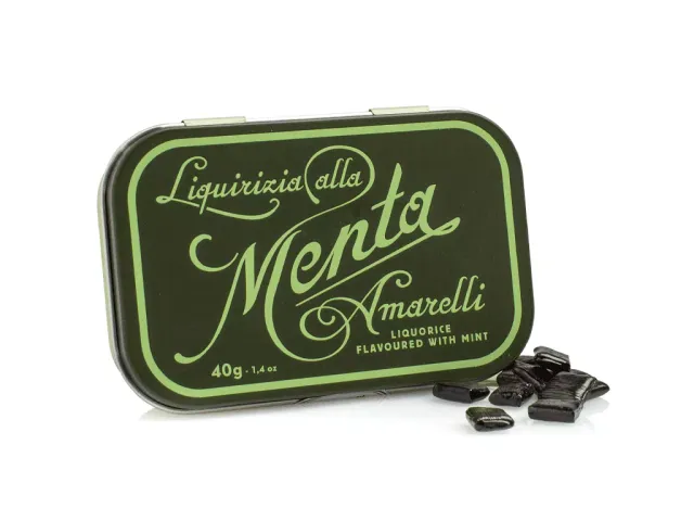amarelli-green-hartes-lakritz-minze-40-g image 1